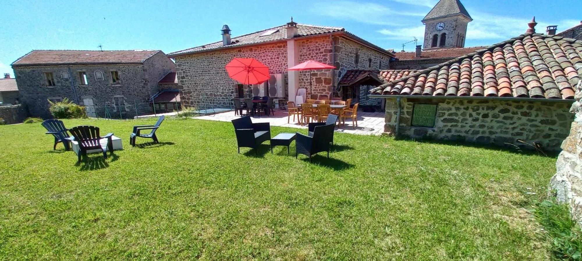 Les Gites Du Couvent Nozieres  Exterior foto
